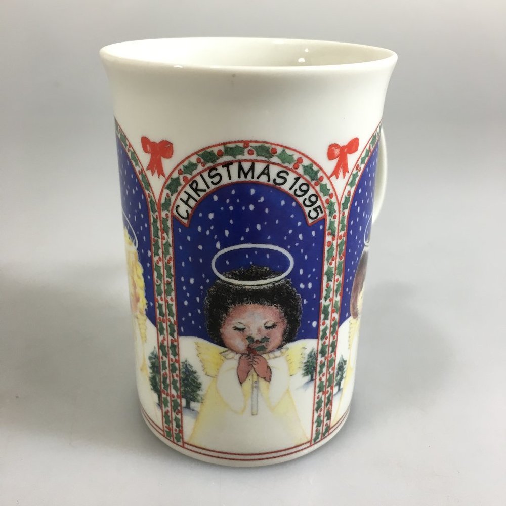Dunoon Christmas 1995 Angels Mug 10 oz Scotland